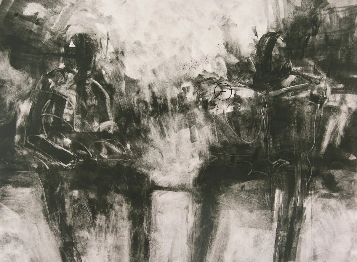 PARK BENCH
Monotype on Rives B.F.K.
c. 15" x 11"
c. 1999
