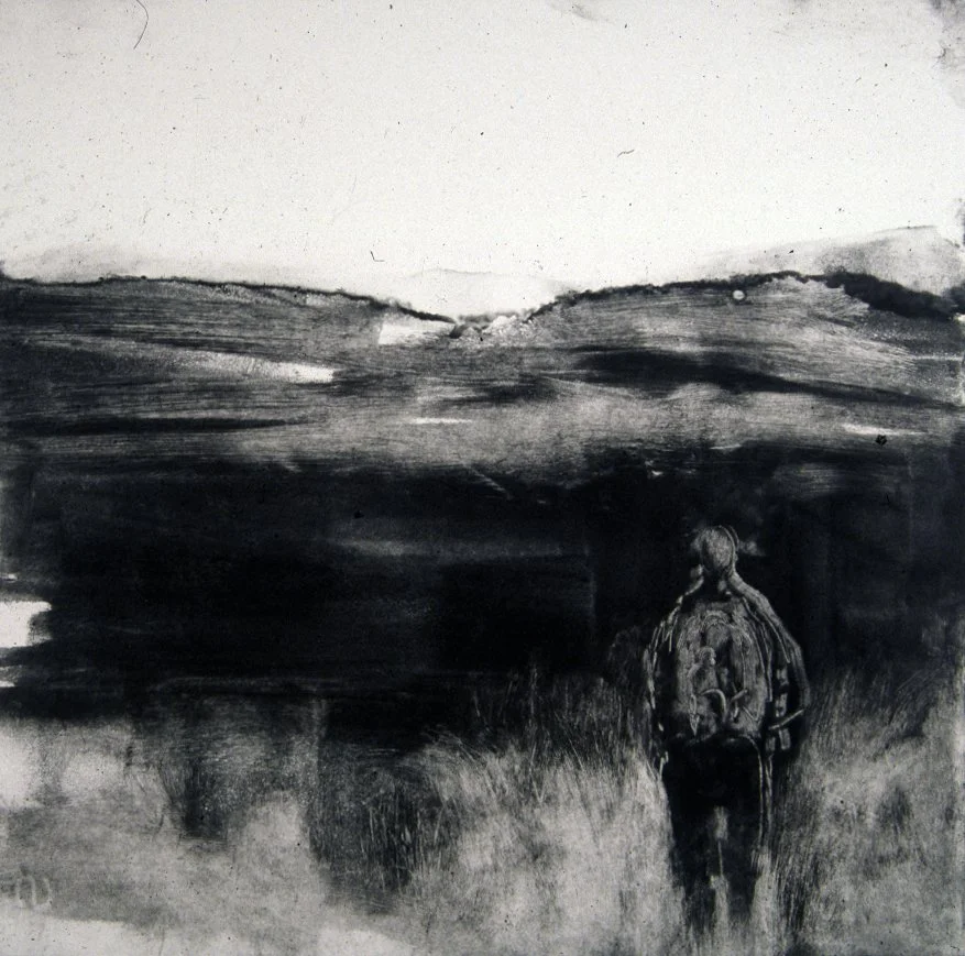 FIGURE IN A LANDSCAPE
Monotype
12" x 12"
c. 2003