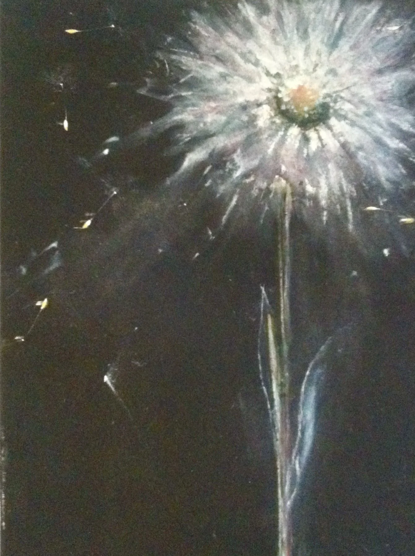 SOLO FLOWER (KIRSTIE'S BOOKMARK)
Monotype
3.5" x 5.5"
c. 2014