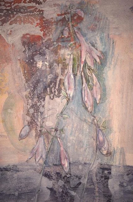 FLORAL
Graphite and gesso on Bristol Board
11" x 15"
c. 2002