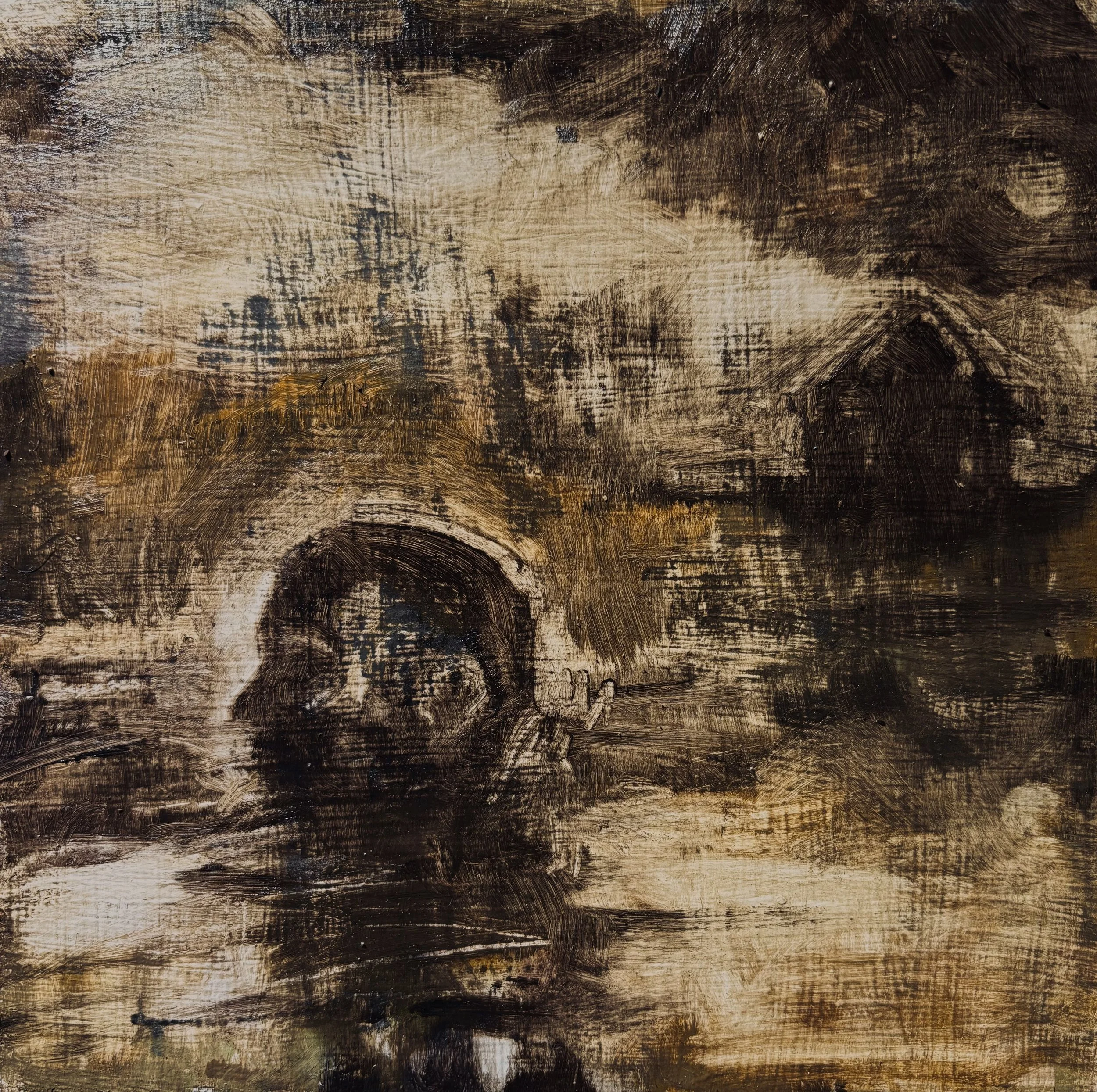 NIGHT PASSAGE
Oil on panel
7" x 7"
10/09/2024
