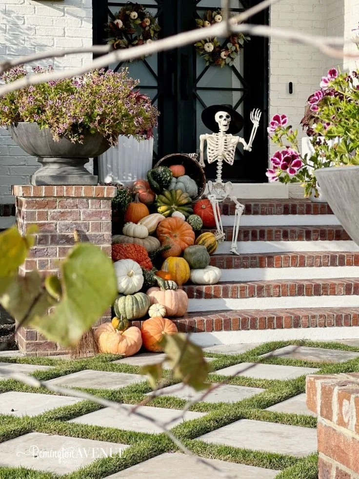 Fall Front Porch Decor - Remington Avenue.jpg