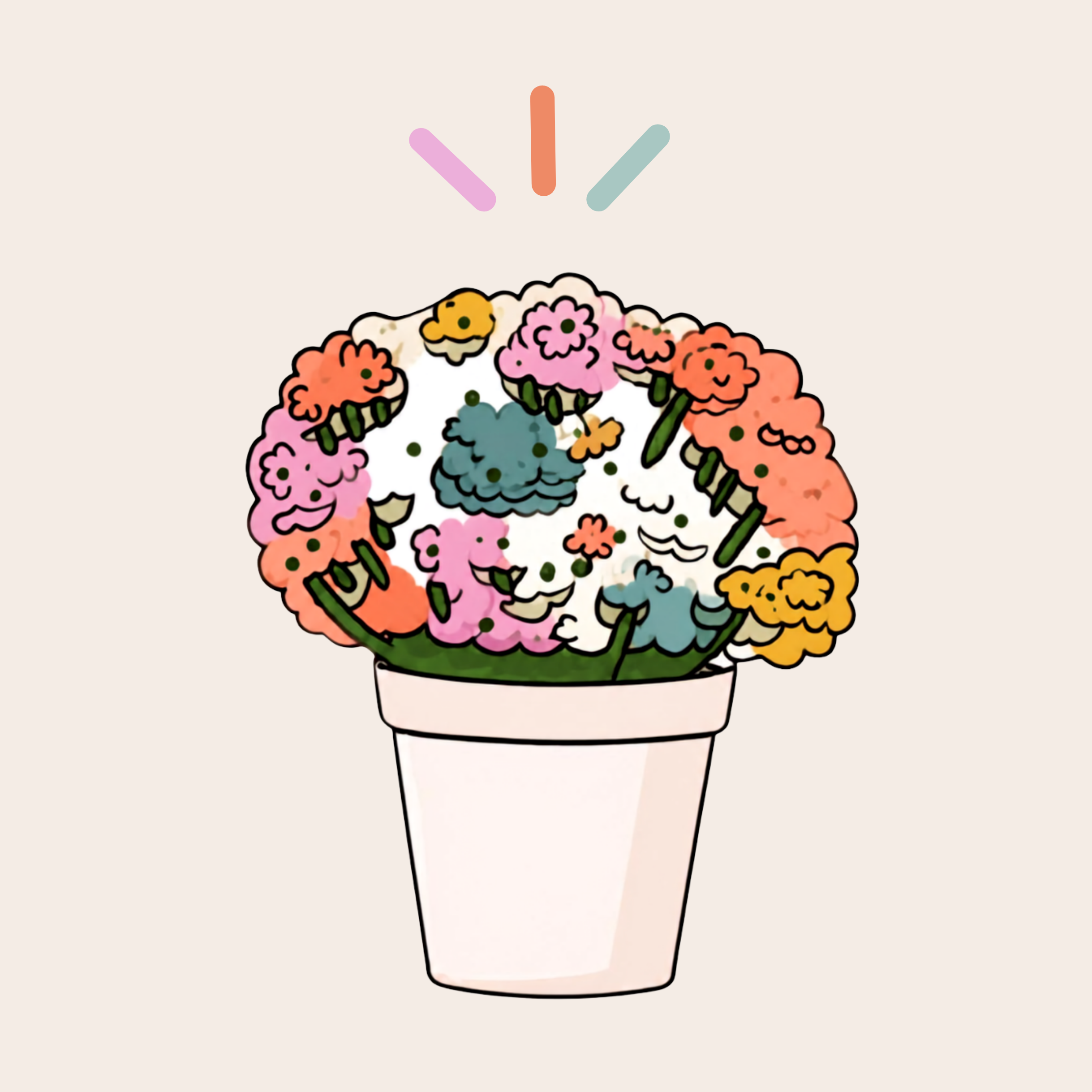 Potted Mum