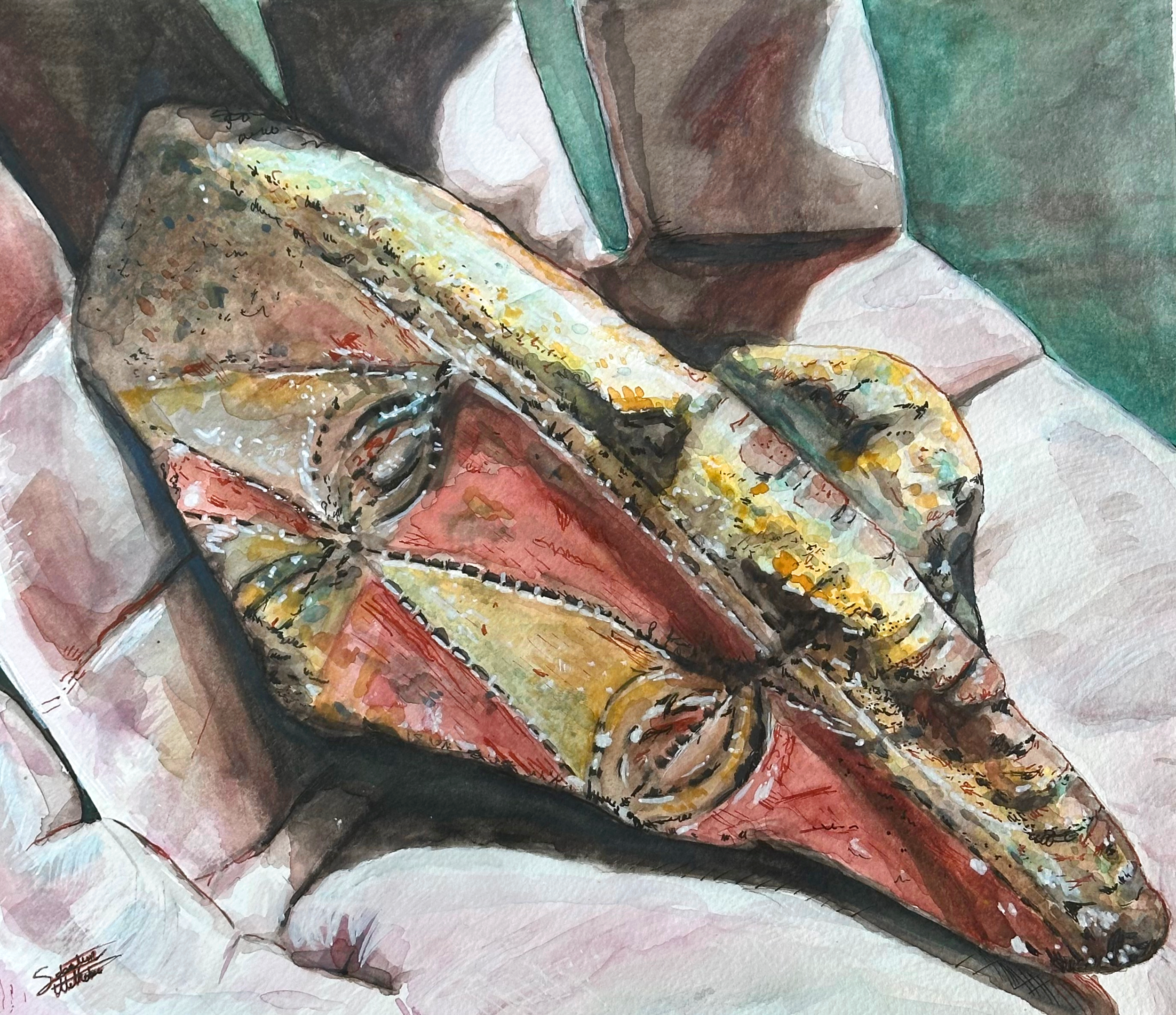 A Lapita potsherd from Lapaha, Tongatapu (900 B.C.)