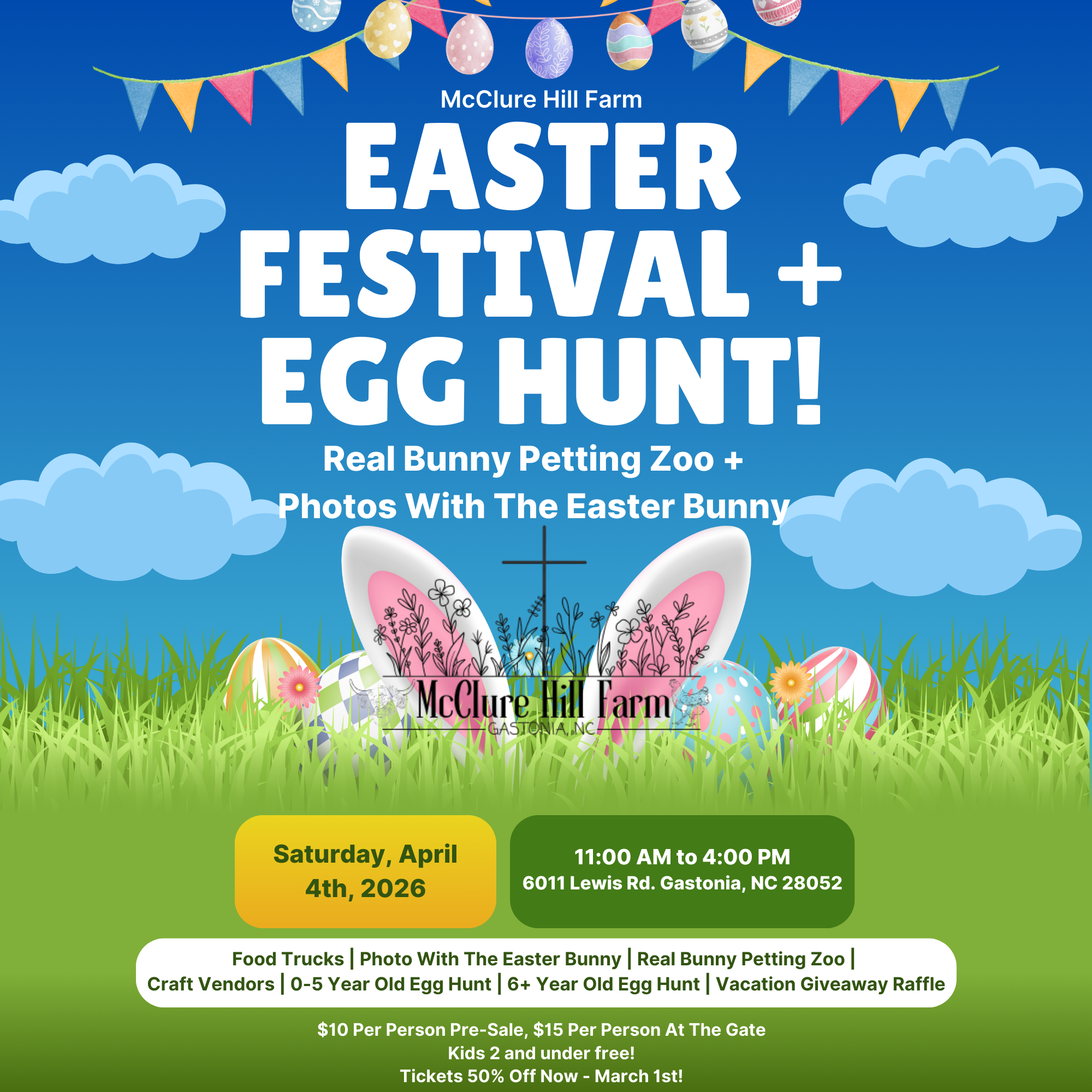 Easter Festival + Egg Hunt