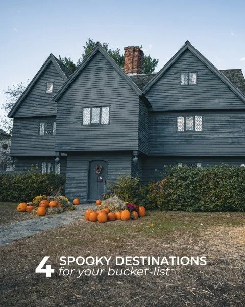 🕸️ Happy Halloween from Compass &amp; Fable Travel! 🎃✨
Ready for adventures that send shivers down the spine&mdash;no costumes required? Here are 4 spooky (and family-friendly!) destinations for your fall bucket list:

1️⃣ The Catacombs of Paris: D