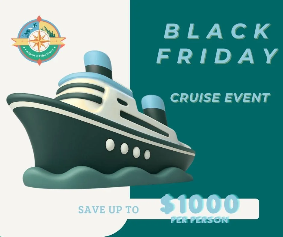 🚢 Black Friday Blowout on Celebrity Cruises! 🚢
Dreaming of waking up to ocean views (and major savings)?
✨ Up to $1,000 OFF per stateroom
✨ Up to $900 instant savings or onboard credit
✨ Extra $100 off select dates
🌱 Plus: Sail with a purpose&mdas