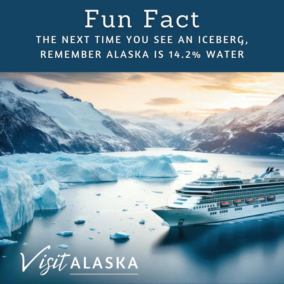 Did you know Alaska is 14.2% water? From glacial lakes to wild rivers, there&rsquo;s a whole world below the peaks. 🌊✨

I craft purpose-driven journeys that sustain this magic for generations to come. Ready to explore wild, responsibly?
#sustainable