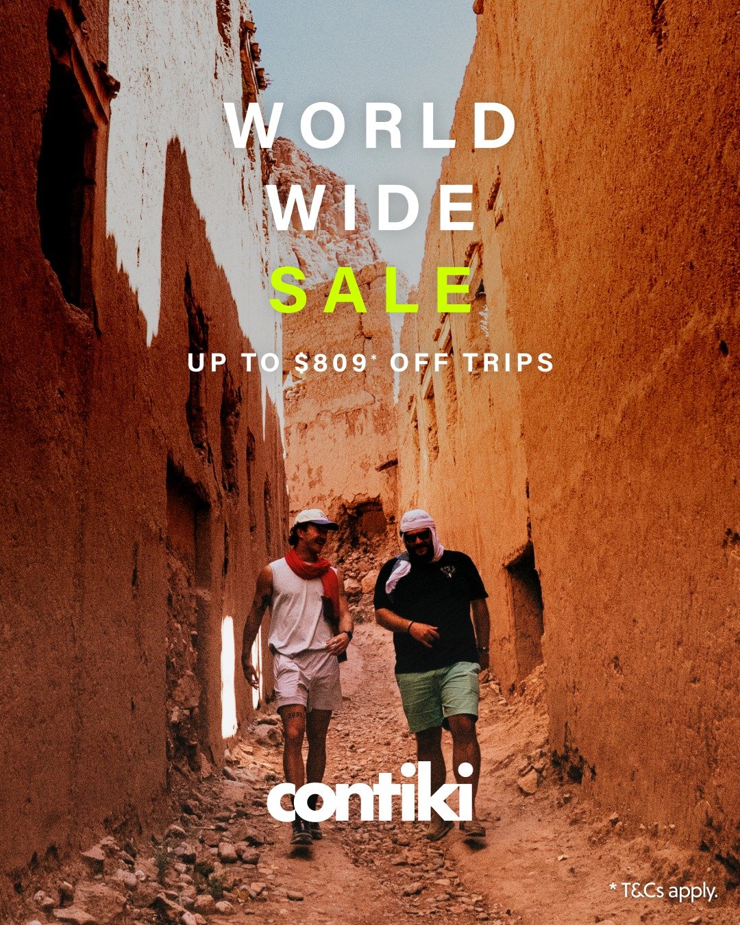 🌎✨ The Worldwide Sale is officially LIVE! ✨🌎

Your 2026 adventure just became a whole lot more accessible&mdash;you can save up to $809 per person on life-changing journeys to some of the world&rsquo;s most sought-after destinations.

Is your dream