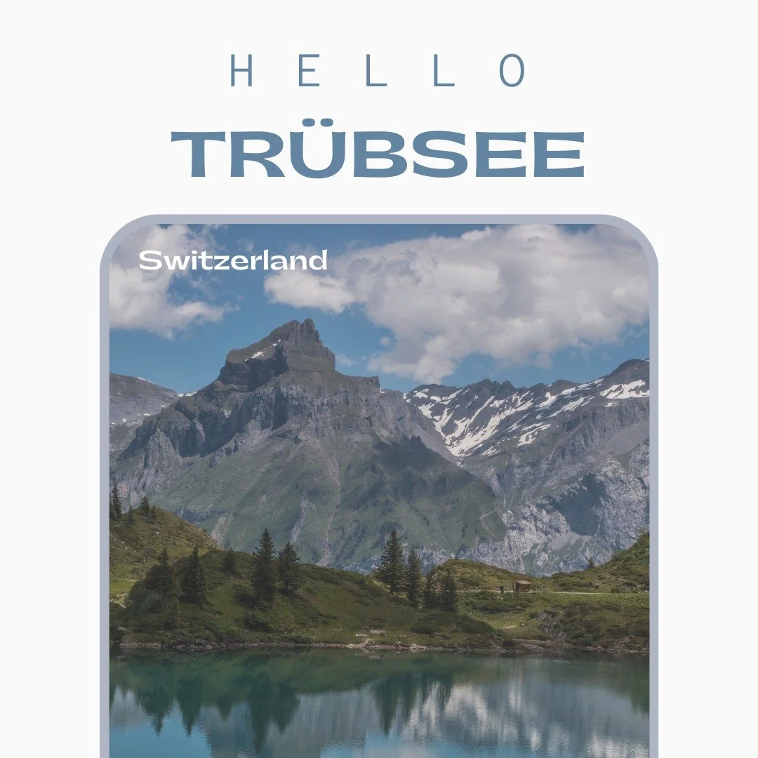 Have you discovered Tr&uuml;bsee yet? ⁣
Just above Engelberg, this dreamy glacial lake in the Swiss Alps is an alpine wonderland&mdash;no crowds required. Arrive by cable car, wander wildflower meadows or snow-laced trails, then settle in for a mount