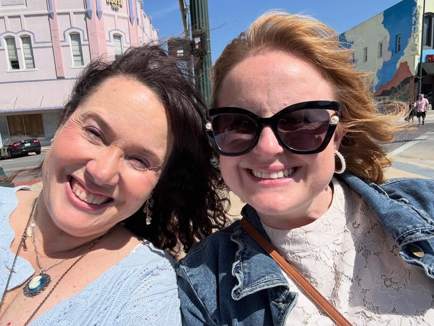 Fun day in Denton to celebrate a friend !