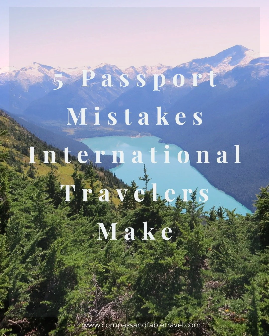 International travel has a way of rewarding preparation.
And one of the easiest ways to avoid disruption? Check your passport details before anything is booked.

Here are 5 of the most common mistakes travelers make:

>waiting too long to apply
&g