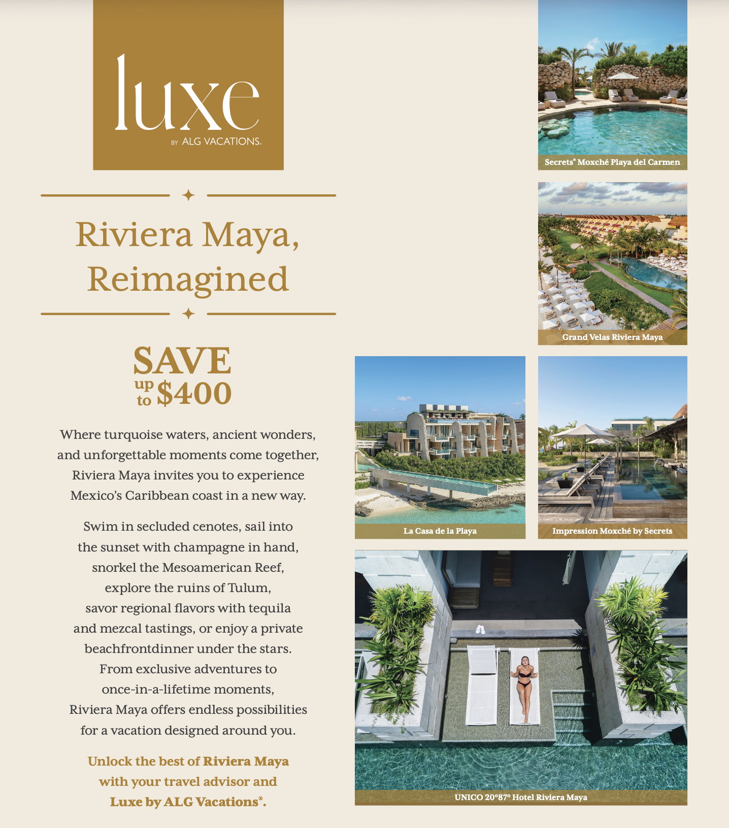 Luxe Riviera Maya