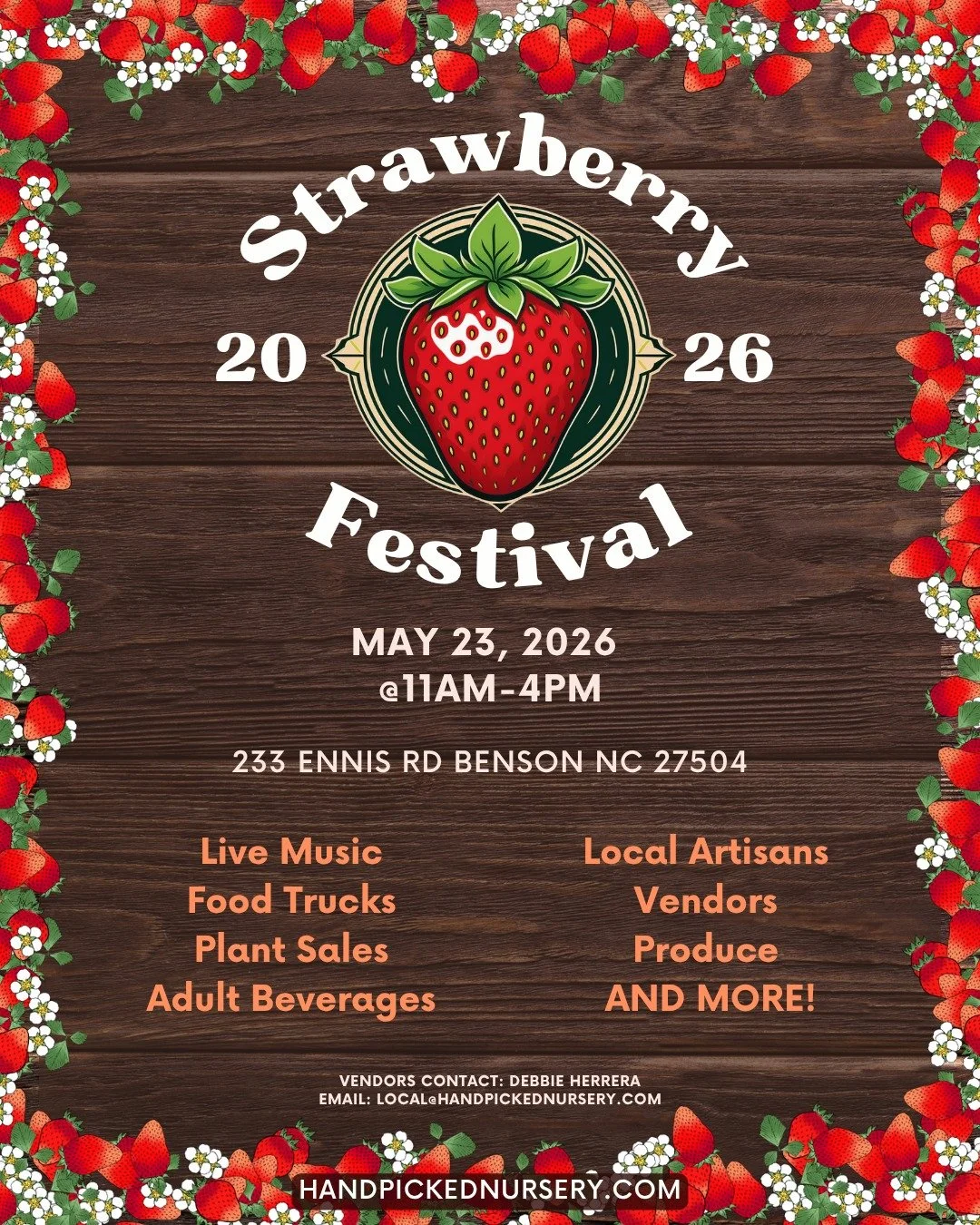 Strawberry Fest @ Hand Picked Nursery