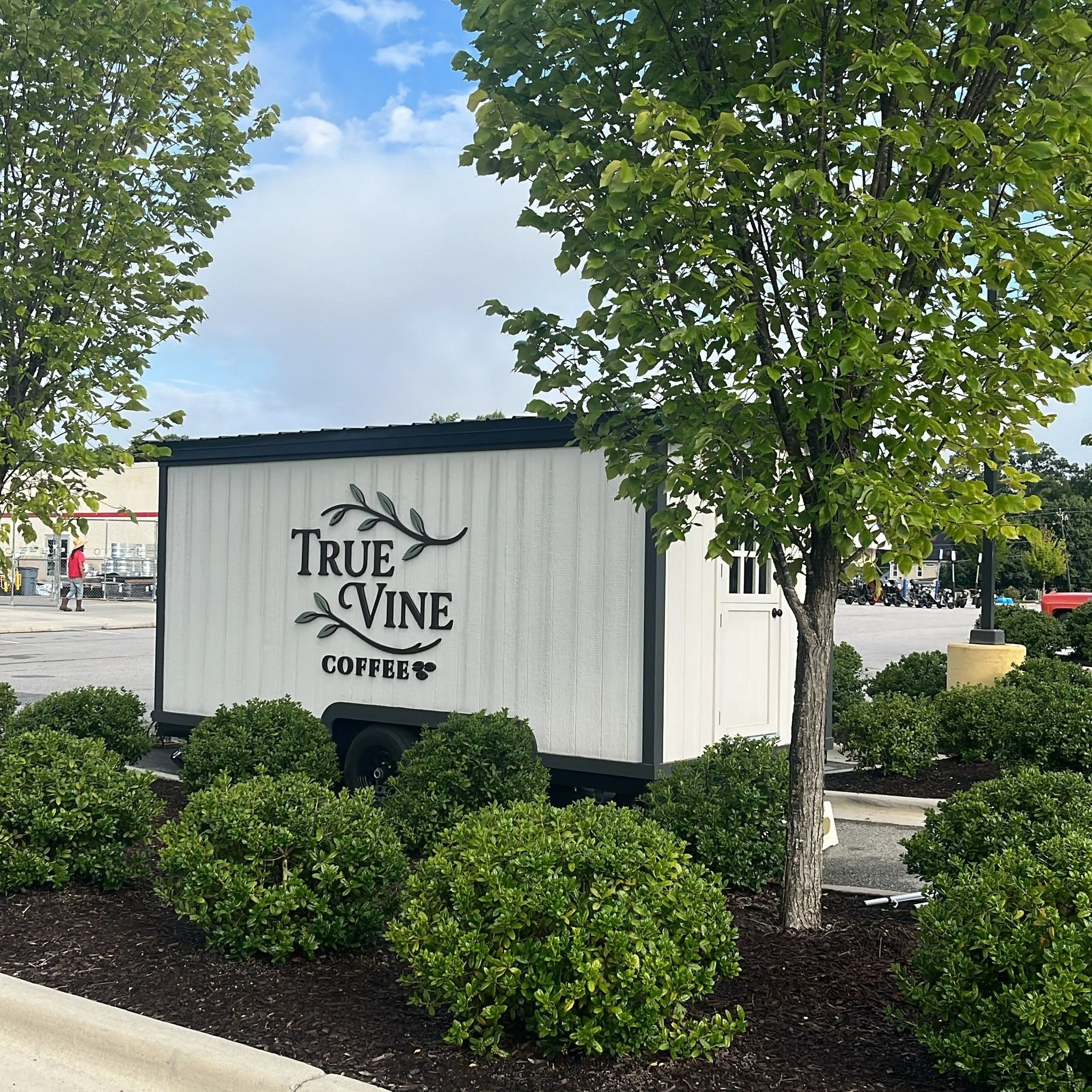 See you Saturday? True Vine Coffee is joining the Farmers Market at the Garner Tractor Supply (Veterans Parkway) from 10&ndash;2 on 9/12. Come find us!

#tscfarmersmarket