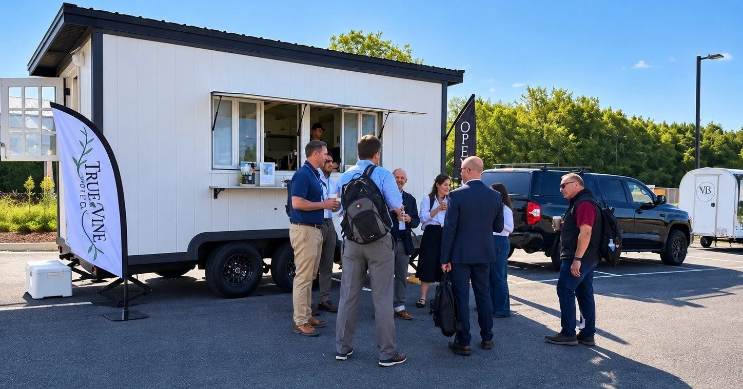 Yesterday was a great day for coffee, cars, cornhole, and community! 

We had a great time serving the team at  @novonordiskus  for their Cars, Coffee &amp; Cornhole at Work event. It was a beautiful day, some great conversations, and a whole lot of 