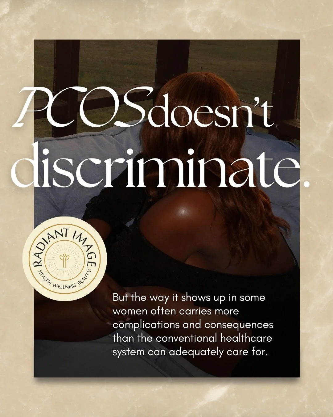 PCOS may look one way on paper, but its impact is experienced very differently among women of racial and ethnic diversity. 

Many women describe years of symptoms like irregular cycles, stubborn weight changes, energy crashes, and hair and skin cha
