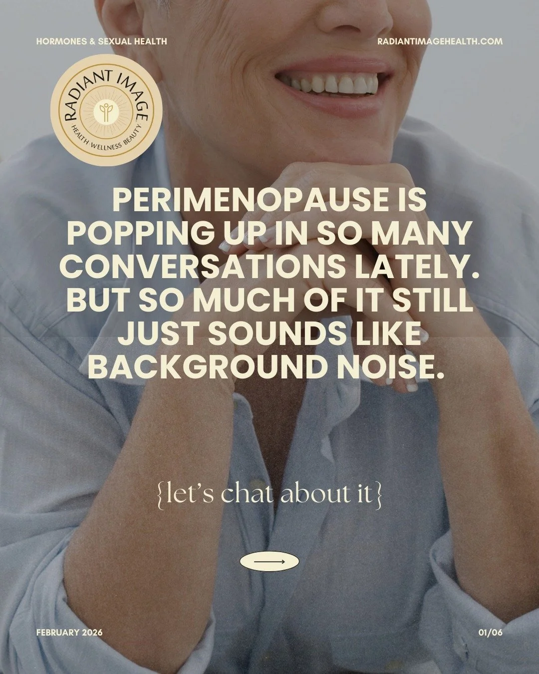 It&rsquo;s never been easier to talk about perimenopause,
but it&rsquo;s still incredibly hard to understand what&rsquo;s happening in your own body.

You can listen to every podcast, buy every supplement, and follow all the advice&hellip;
and st