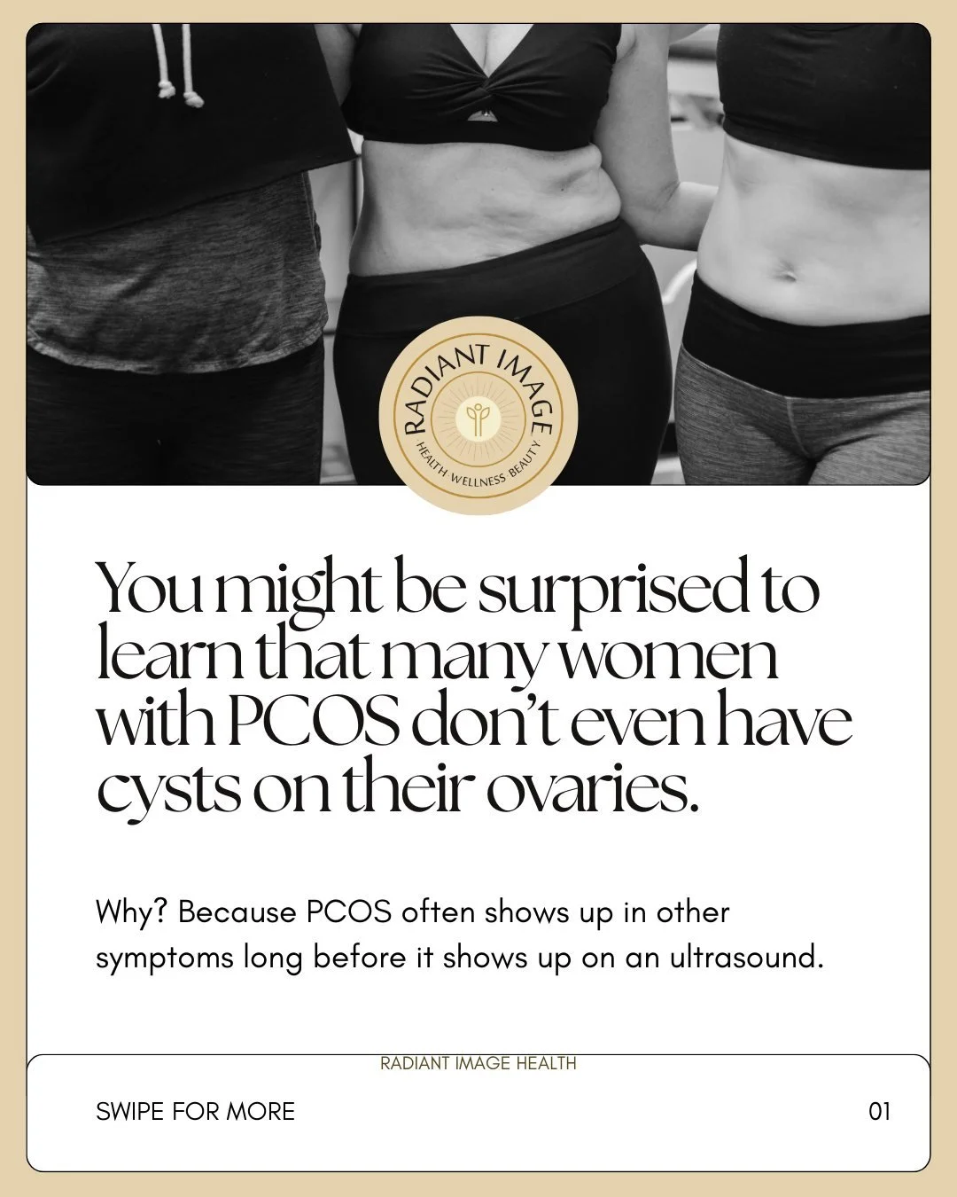 Most women never hear that you can have PCOS without cysts. So when an ultrasound comes back &ldquo;normal,&rdquo; they&rsquo;re told everything is fine, even as their symptoms become harder to ignore.

The truth is that PCOS is a hormone-metabolic