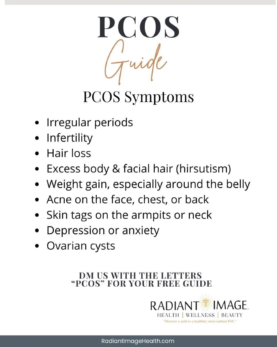 Could you have PCOS?
DM us with the letters "PCOS" to get your free guide.