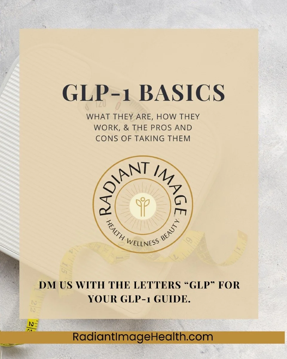 Heard all about GLP-1? Not sure if it is right for you? Grab this free guide and consider a consult with us at RadialntImageHealth.com

DM us with the letters "GLP" for the link to your free guide!
