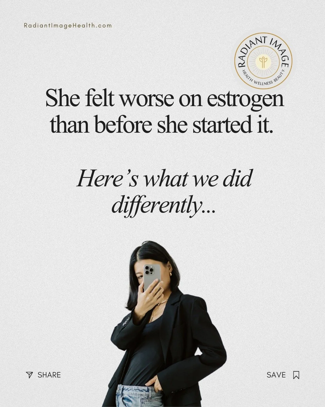 The problem isn't always the prescription.
Sometimes it's the strategy.

Some people feel worse after starting hormone therapy than before they began.

This doesn't always mean abandoning the approach; it often means evaluating the full context.