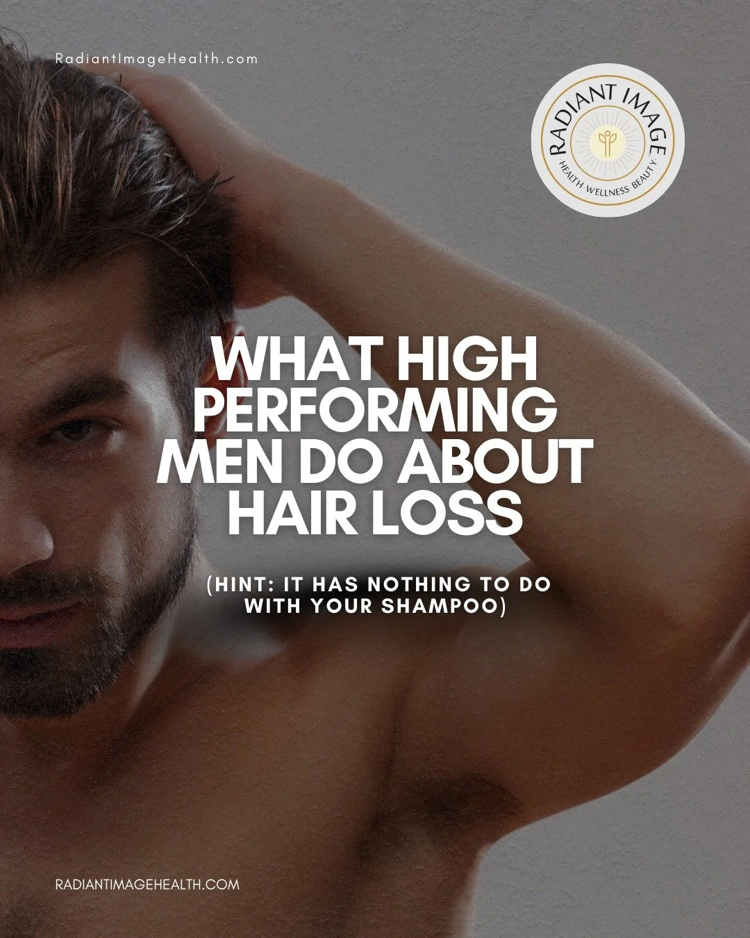 Most men reach for the shampoos, the sprays, and the expensive procedures.

But when hair loss is tied to internal shifts like testosterone shifts, metabolism slowdown, and increasing inflammation, topicals alone may not cut it.

In our practice,