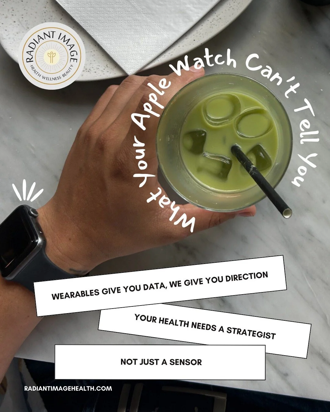 HRV. Sleep scores. Step counts.
Useful? Sure.
But they&rsquo;re just signals. 
Without context, they mean nothing.

They don&rsquo;t show nutrient depletion, hormonal shifts, metabolic slowdown, or nervous system strain.
And they definitely don