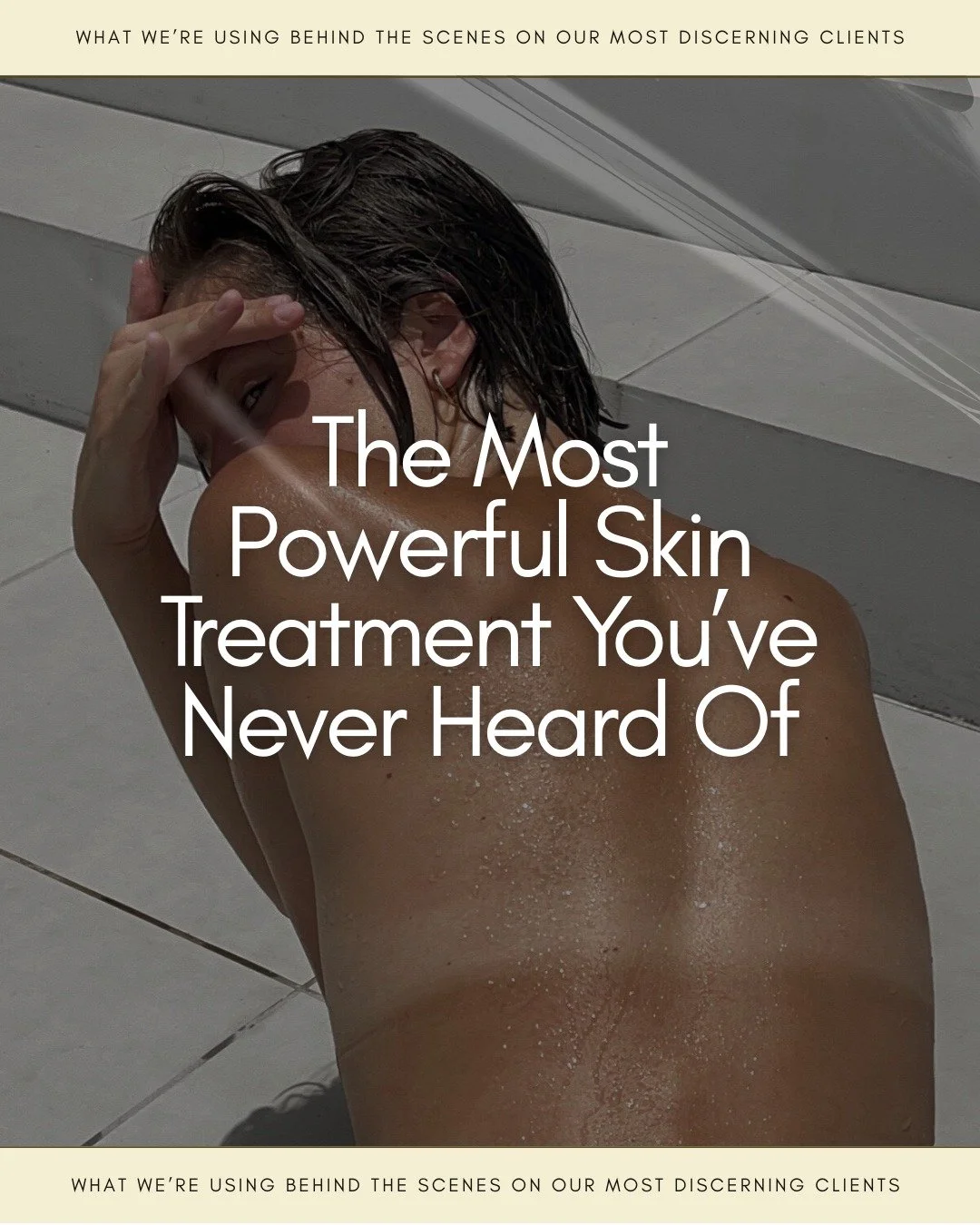 The older we get, the less our skin knows how to repair itself.

That&rsquo;s why certain treatments like lasers, microneedling, and PRP start delivering less impressive results over time.
Not because they&rsquo;re ineffective.
But because your s