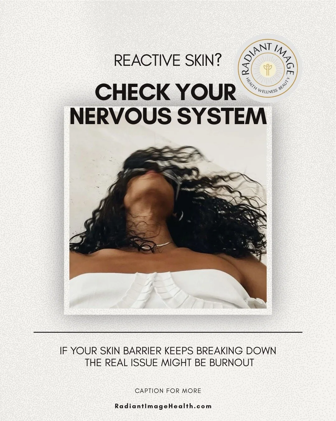 If your skin feels like it&rsquo;s suddenly &ldquo;reactive&rdquo;&hellip;
easily irritated, inflamed, or breaking out in ways it never used to... it&rsquo;s not just what you&rsquo;re putting on your skin.
It&rsquo;s what your nervous system is ho