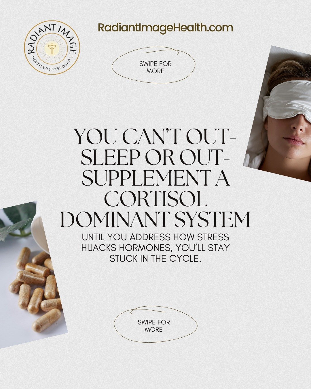 We&rsquo;ve been taught to think of stress as emotional.
A mindset.
A perspective problem.

But in clinical practice, we see it differently.
Stress reshapes hormone pathways often before any lab looks out of range.

In women, it lowers progest