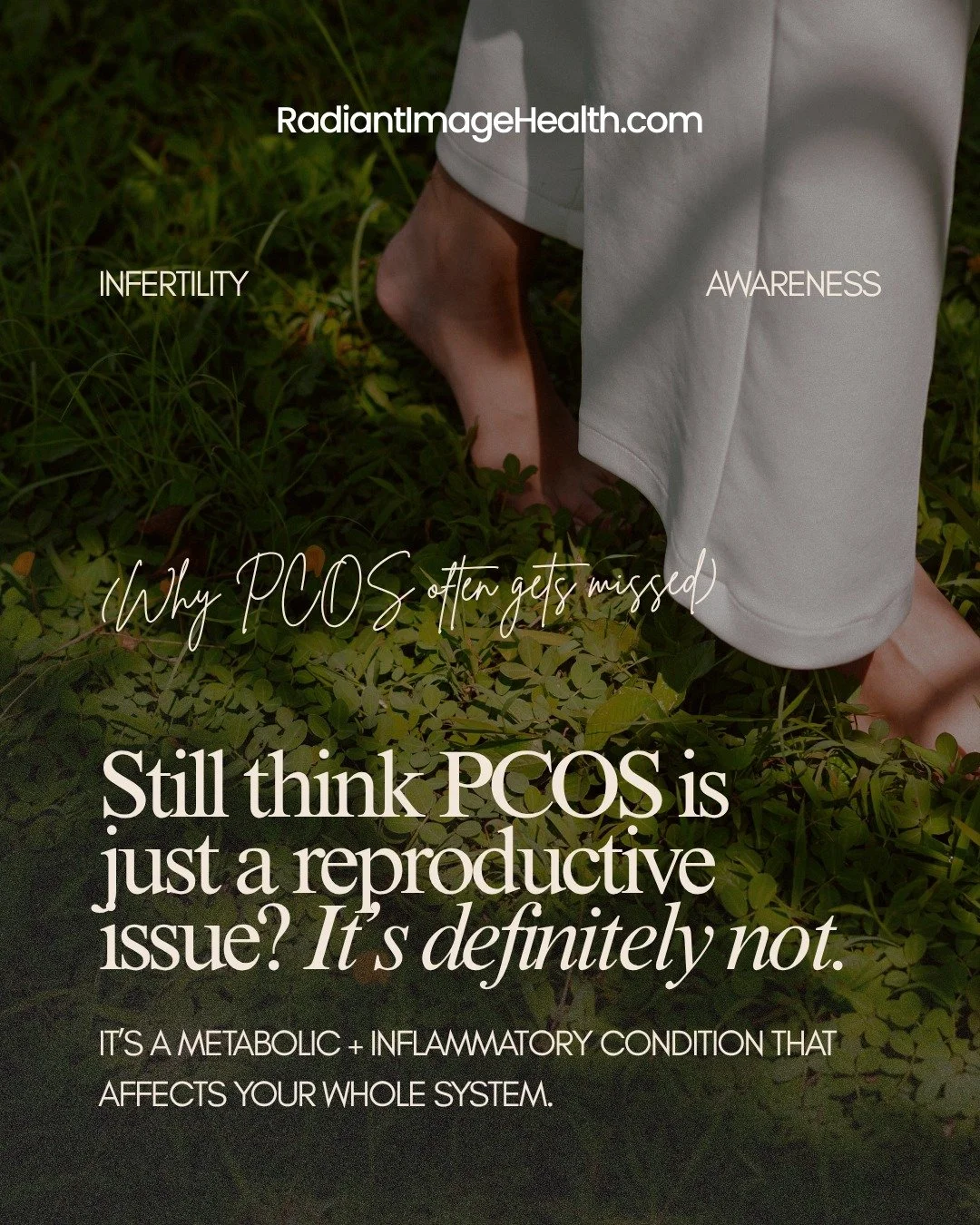 Most women only hear about PCOS in the context of fertility.

But in clinical practice, what we see is broader, and often missed:

✔ Weight gain that doesn&rsquo;t respond to standard nutrition
✔ Stubborn acne or facial hair that seems to flare 