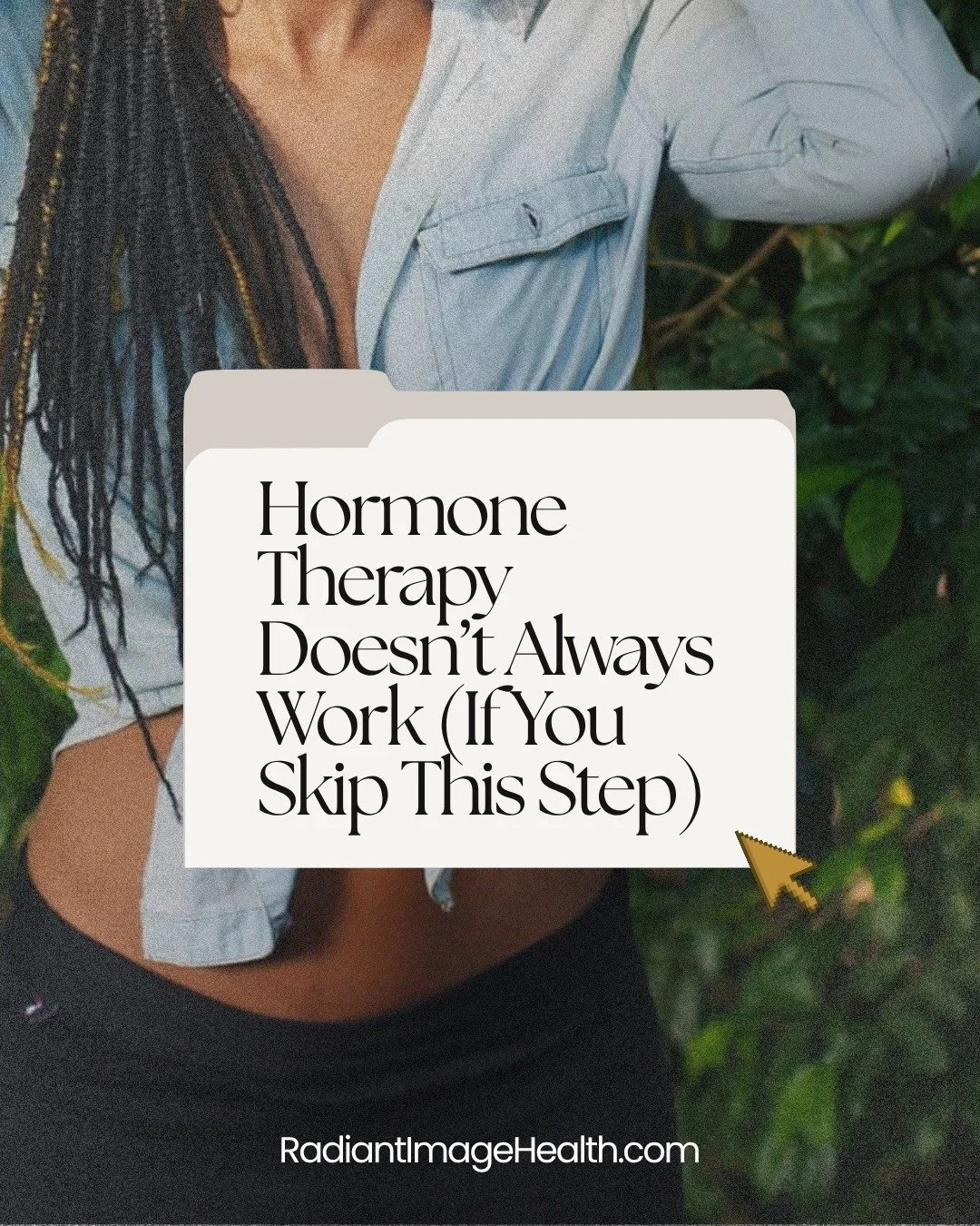 Hormone symptoms that keep swinging (even with HRT) are a sign to zoom out.
Because your hormone levels aren&rsquo;t the only thing that matters.
Your capacity to regulate them starts in the gut.

Why? Because this is where two critical things ha