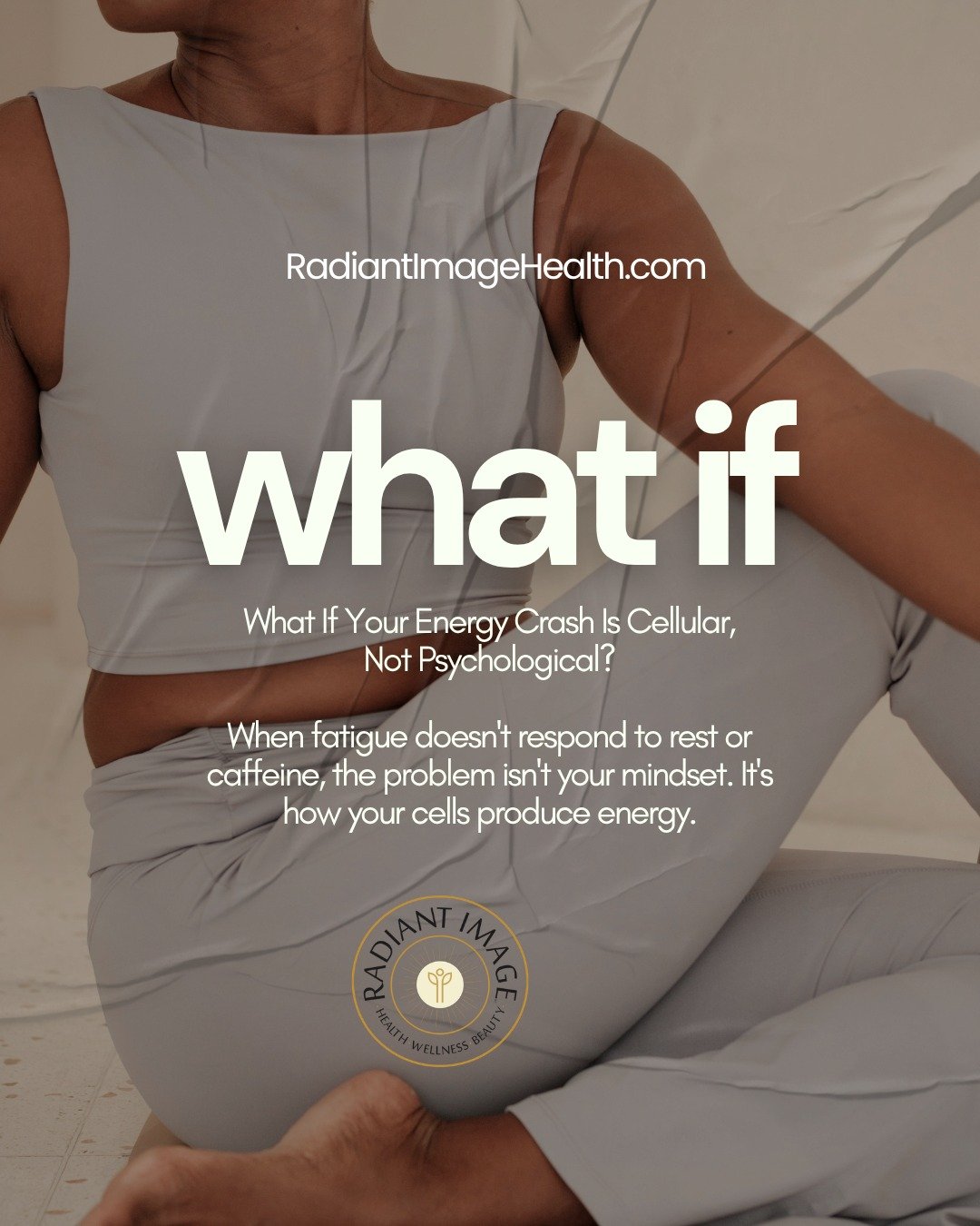 Fatigue is often treated like a mindset issue.
Get more sleep.
Cut the caffeine after 3pm.
Stress less.
Rest more.

And while those things help&hellip;
they don&rsquo;t fix a system that can&rsquo;t produce energy in the first place.

And fi