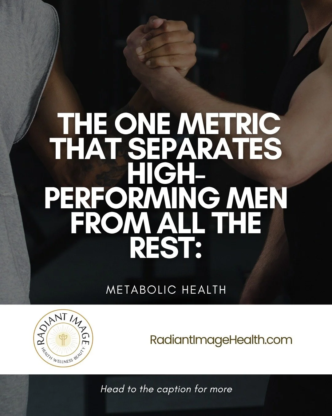The men who stay sharp, capable, and competitive into their 50s, 60s, and beyond aren't the ones obsessing over abs.
They're the ones tracking metabolic health.
It's not about looking good in a mirror. It's about being functionally capable for deca