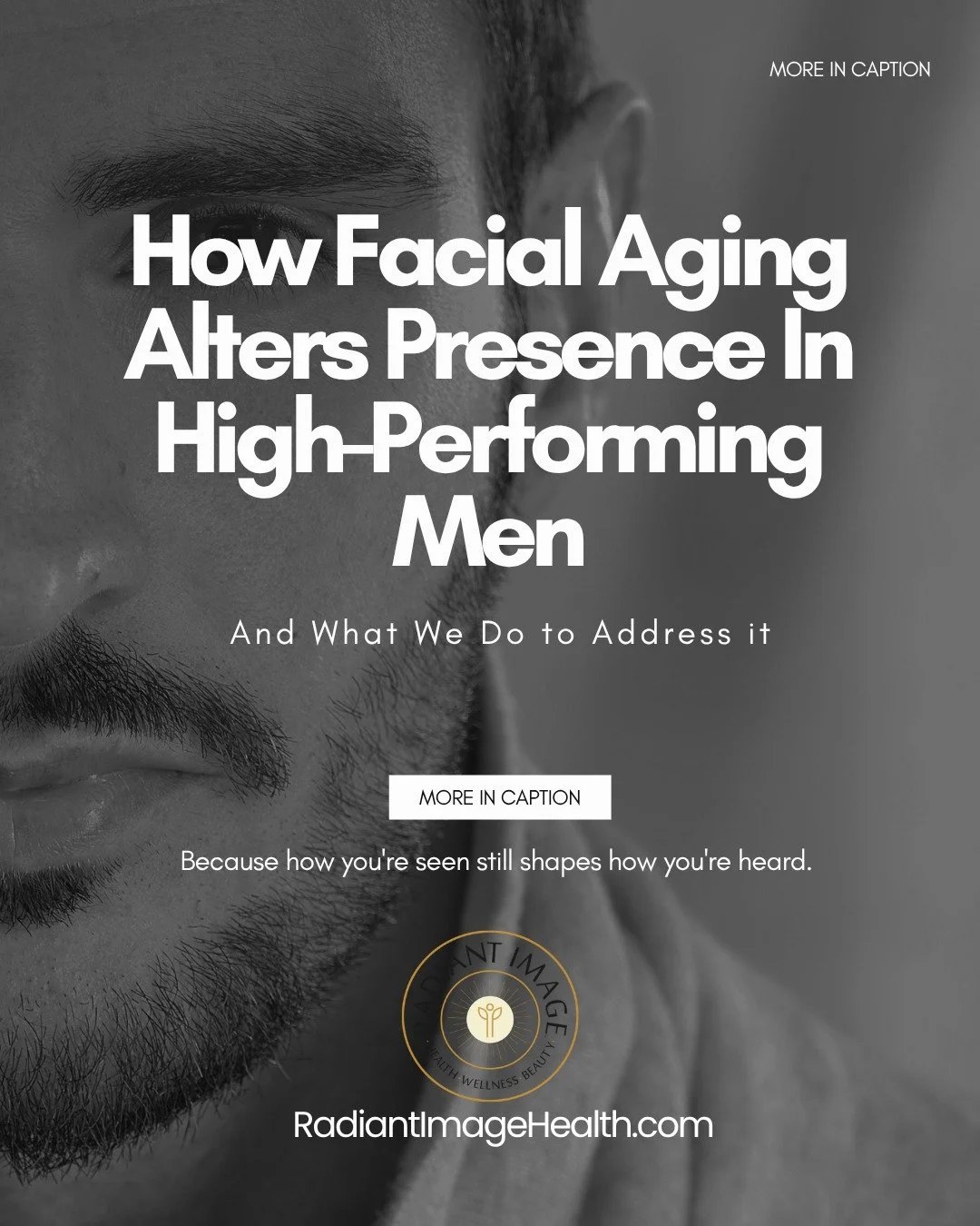 You're performing at the same level you always have.
Sharp thinking. Clear communication. Leading teams. Closing deals. Making decisions under pressure.

But people keep asking if you're tired. Colleagues defer to younger voices in meetings. Clien