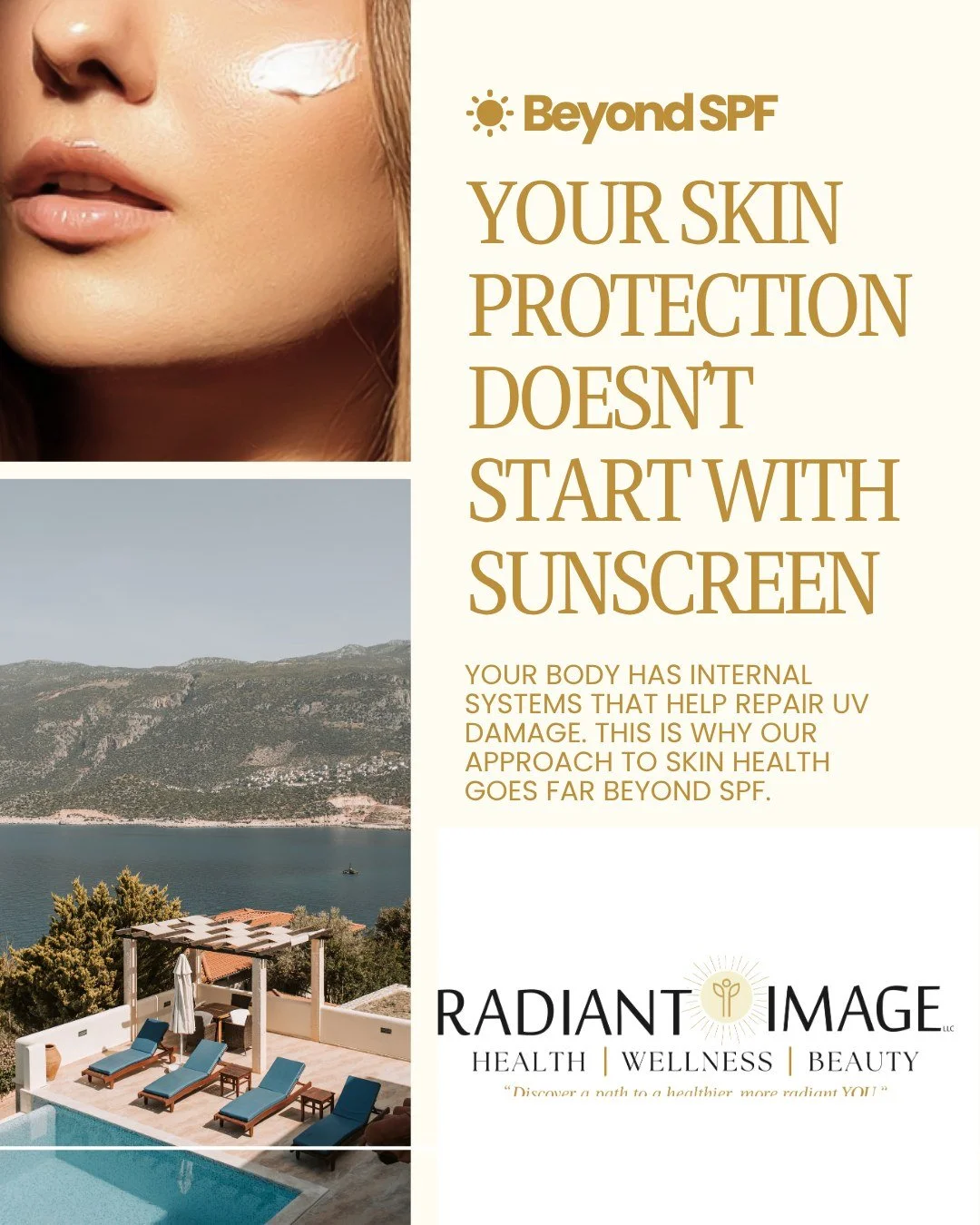 Sunscreen plays an essential role in protecting the skin from ultraviolet radiation.

But UV exposure affects the skin far deeper than the surface.

When ultraviolet light reaches skin cells, it can create oxidative stress and DNA damage that inf