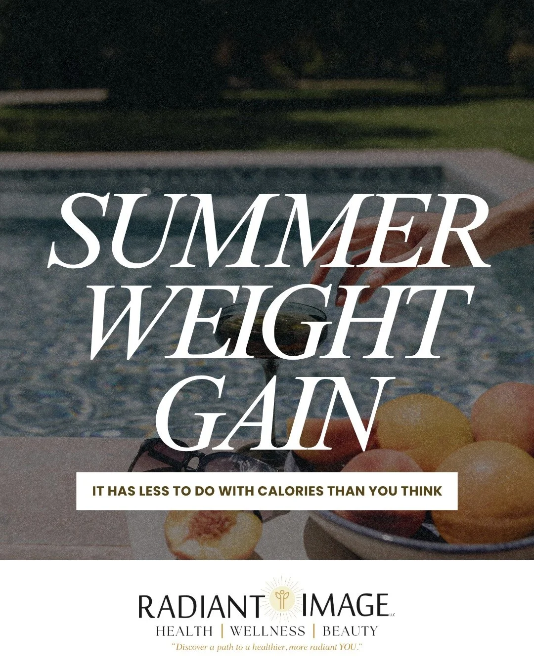 Most people blame summer weight gain on eating more.

But summer changes your metabolism in ways most people don&rsquo;t realize.

Three things tend to shift at the same time:

Heat stress - Higher temperatures can elevate cortisol, which influ