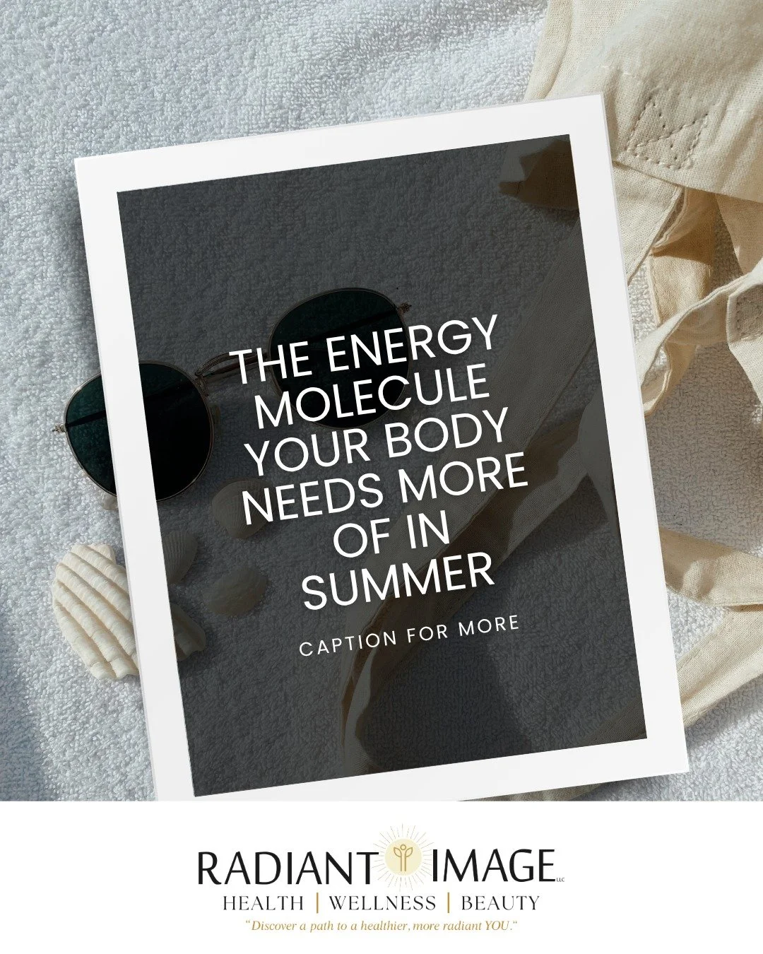 NAD⁺ is a molecule your cells rely on to produce energy.

It plays a central role in how your mitochondria convert nutrients into the fuel your body uses for movement, recovery, and repair.

In summer, that system is under more pressure than usua
