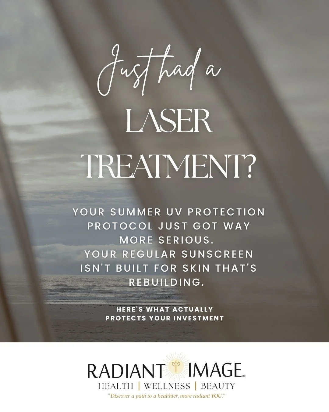 You just invested in better skin.

Now here's what most people don't realize: the sunscreen routine that worked fine last month isn't enough anymore.

Because energy-based treatments make your skin more vulnerable to UV damage while it's healing 
