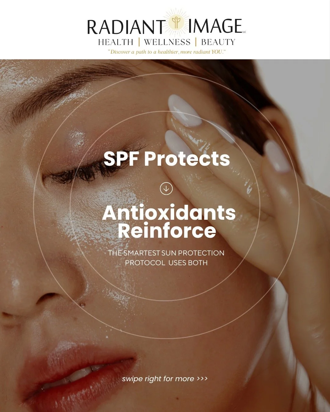 You already know to wear sunscreen.

But there's a second layer most people skip: Vitamin C

It's an antioxidant that neutralizes free radicals before they break down collagen, trigger dark spots, or accelerate visible aging.

SPF blocks UV ray
