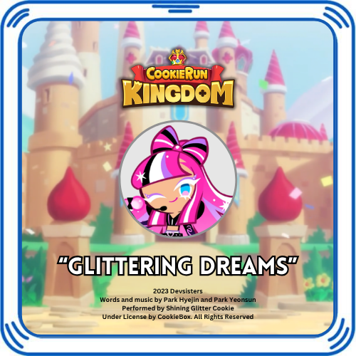 Build a Bear x Cookie Run Kingdom: "Glittering Dreams" Sound mockup design
