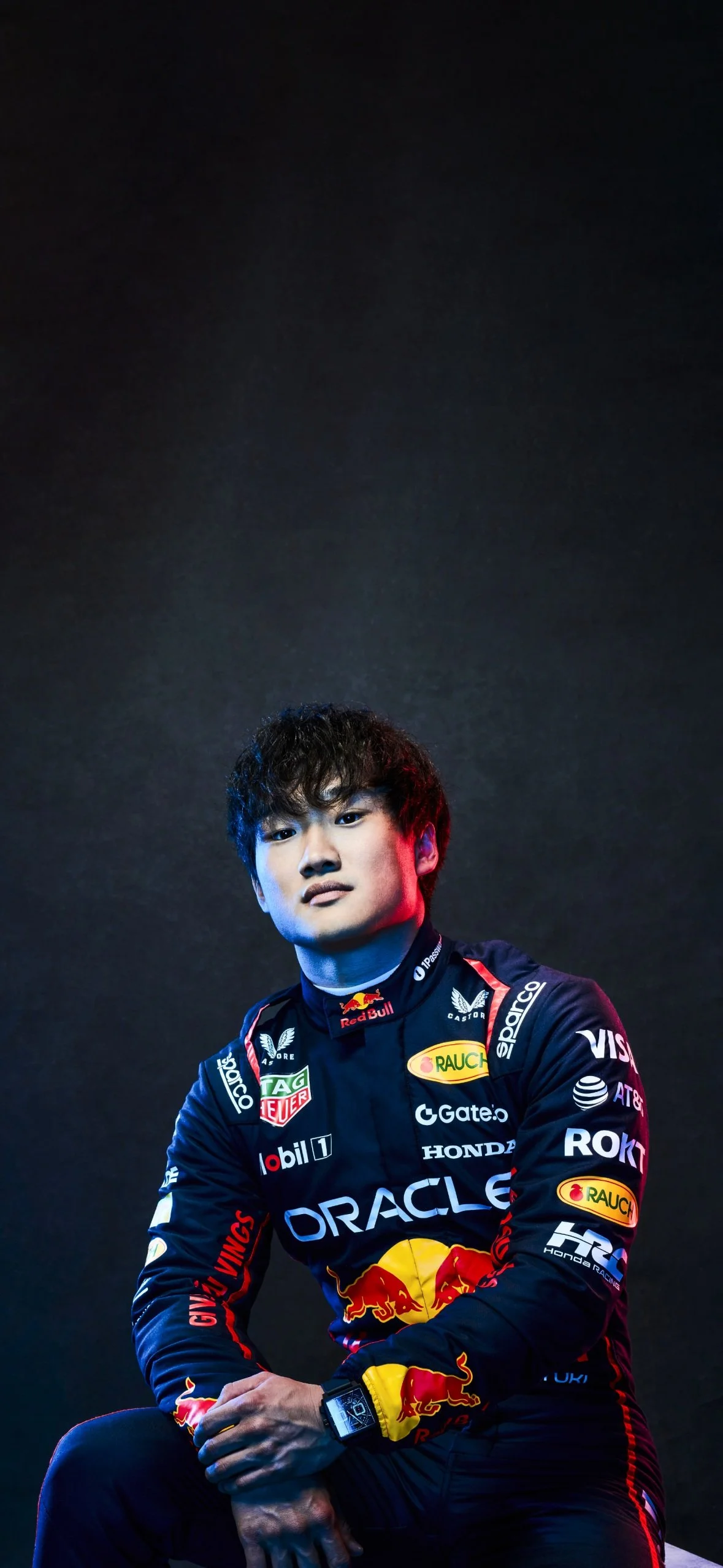 Red Bull F1 Wallpaper – Yuki Tsunoda (2025)