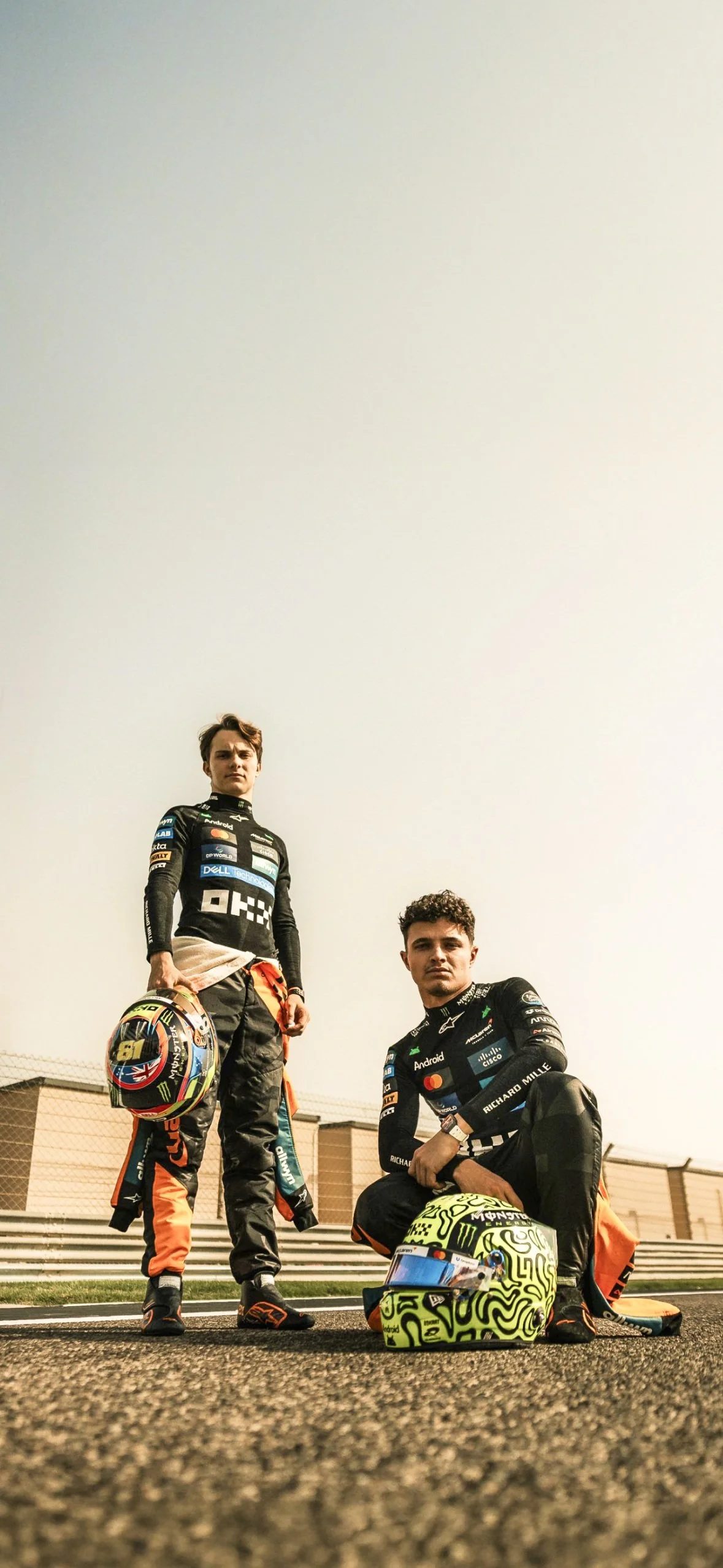 McLaren F1 Wallpaper – Oscar Piastri, Lando Norris (2025)