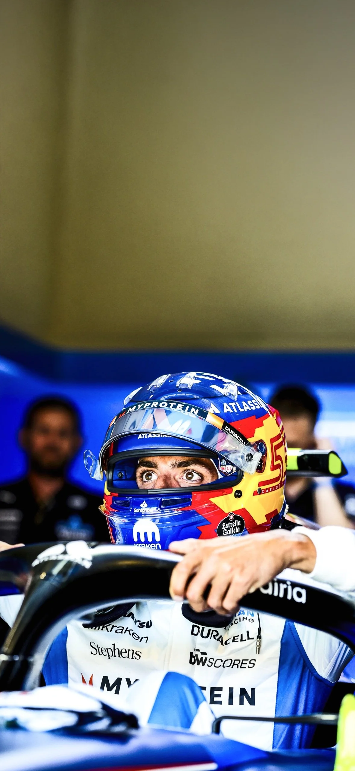 Carlos Sainz - Ferrari - F1 Wallpaper (2025) – Free Download | F1 Ocean