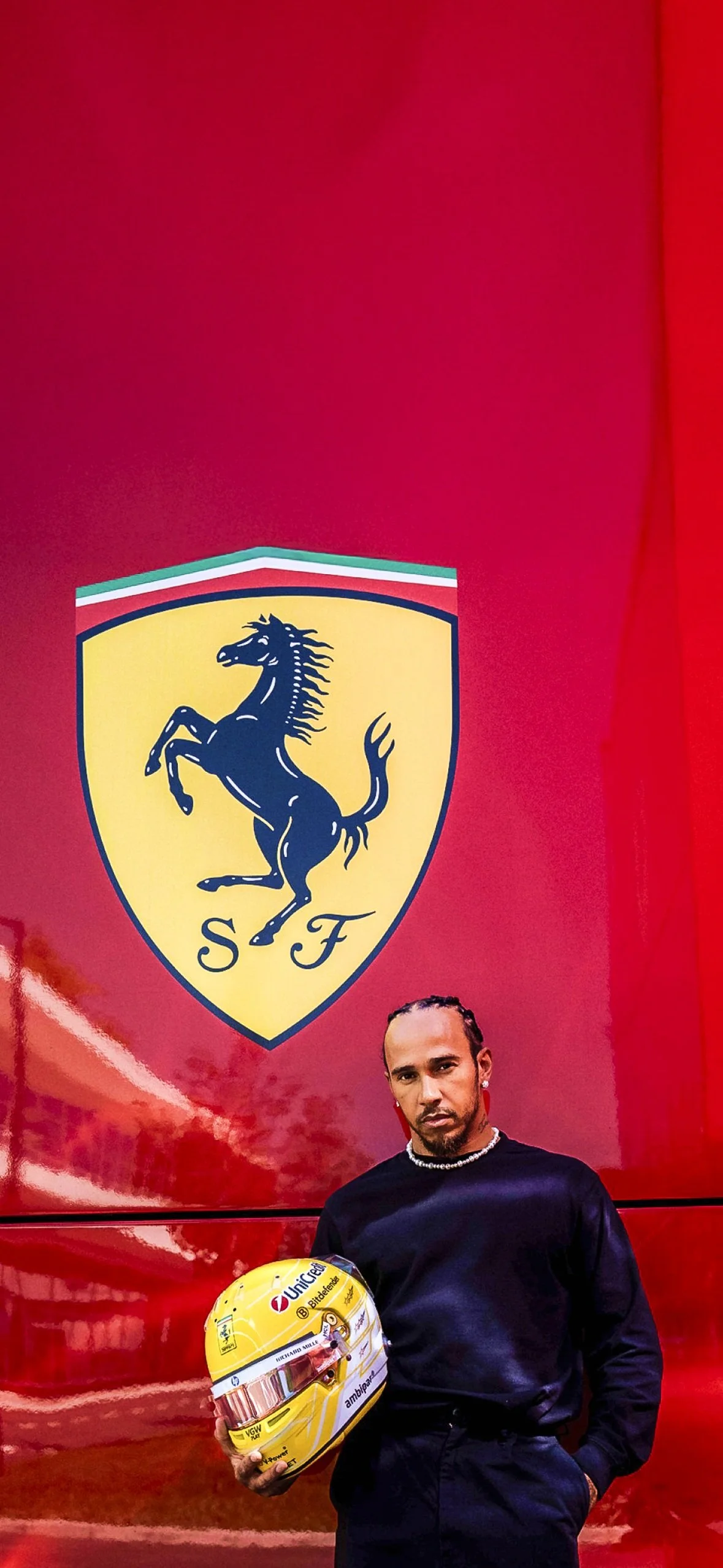 Lewis Hamilton - Ferrari - F1 Wallpaper (2025) – Free Download | F1 Ocean