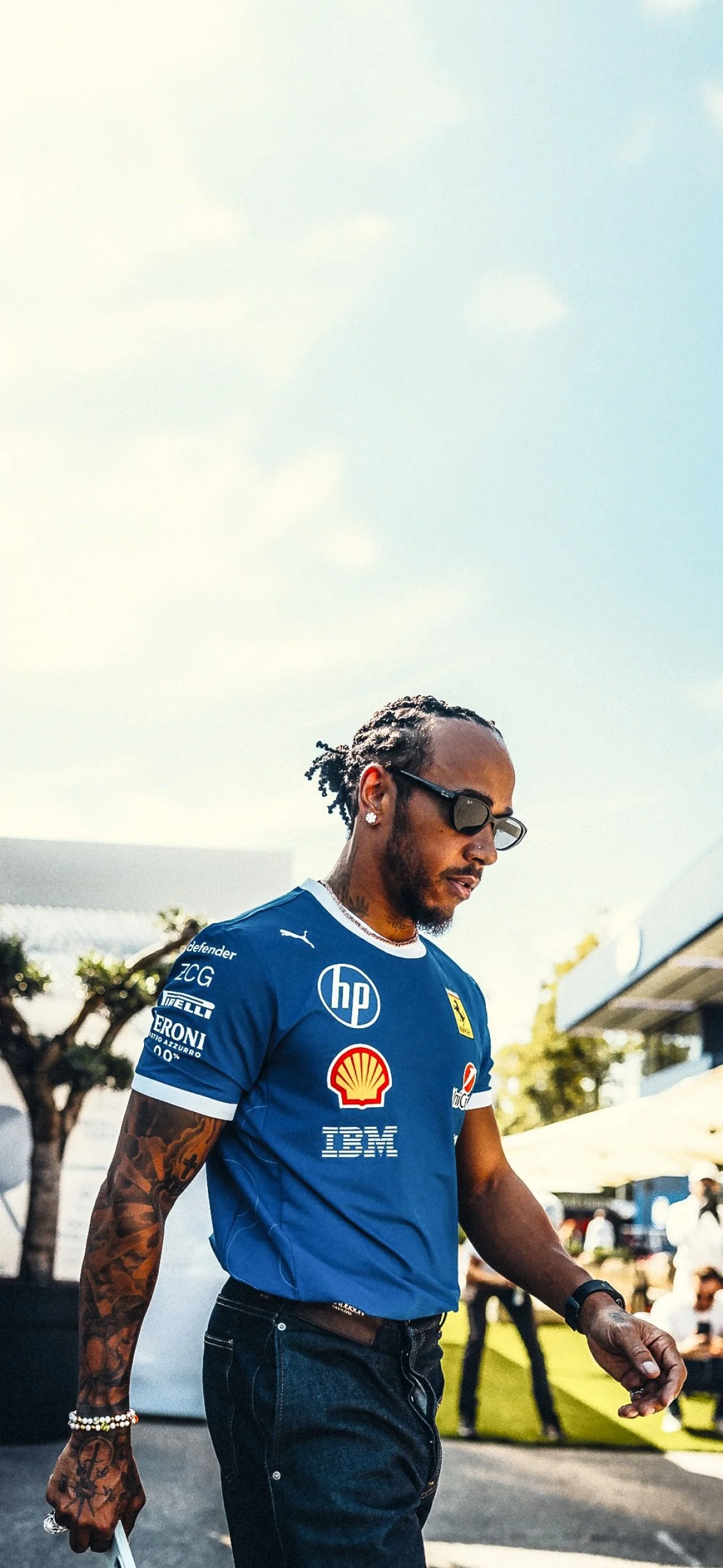 Lewis Hamilton Ferrari F1 Wallpaper (2025) – Free Download | F1 Ocean