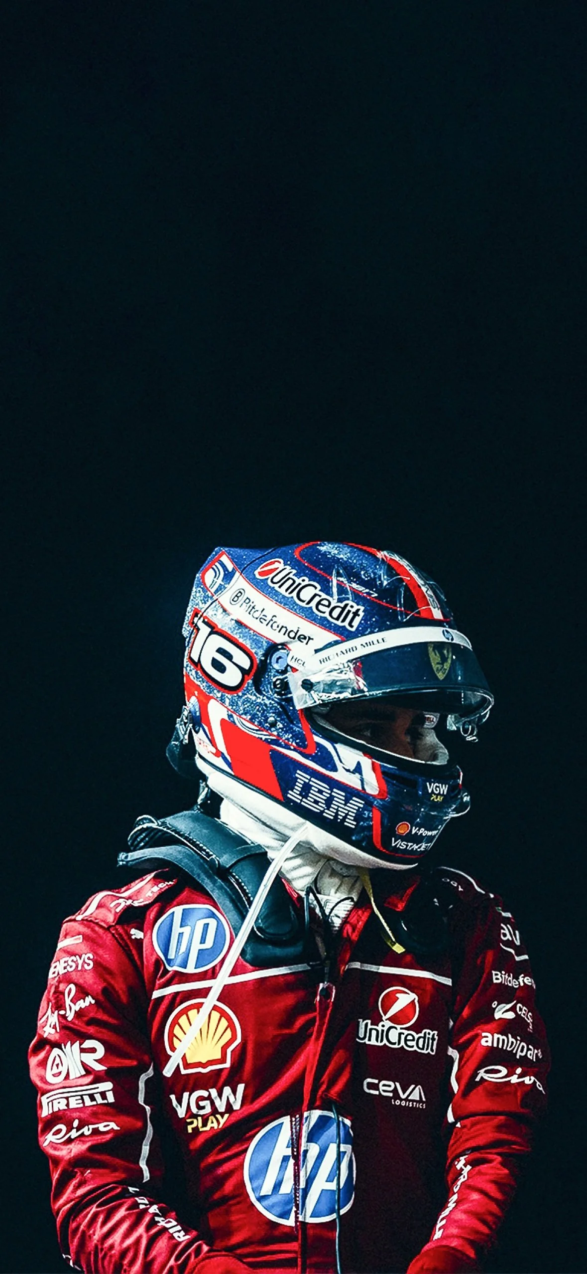 Charles Leclerc Ferrari F1 Wallpaper (2025) – Free Download | F1 Ocean