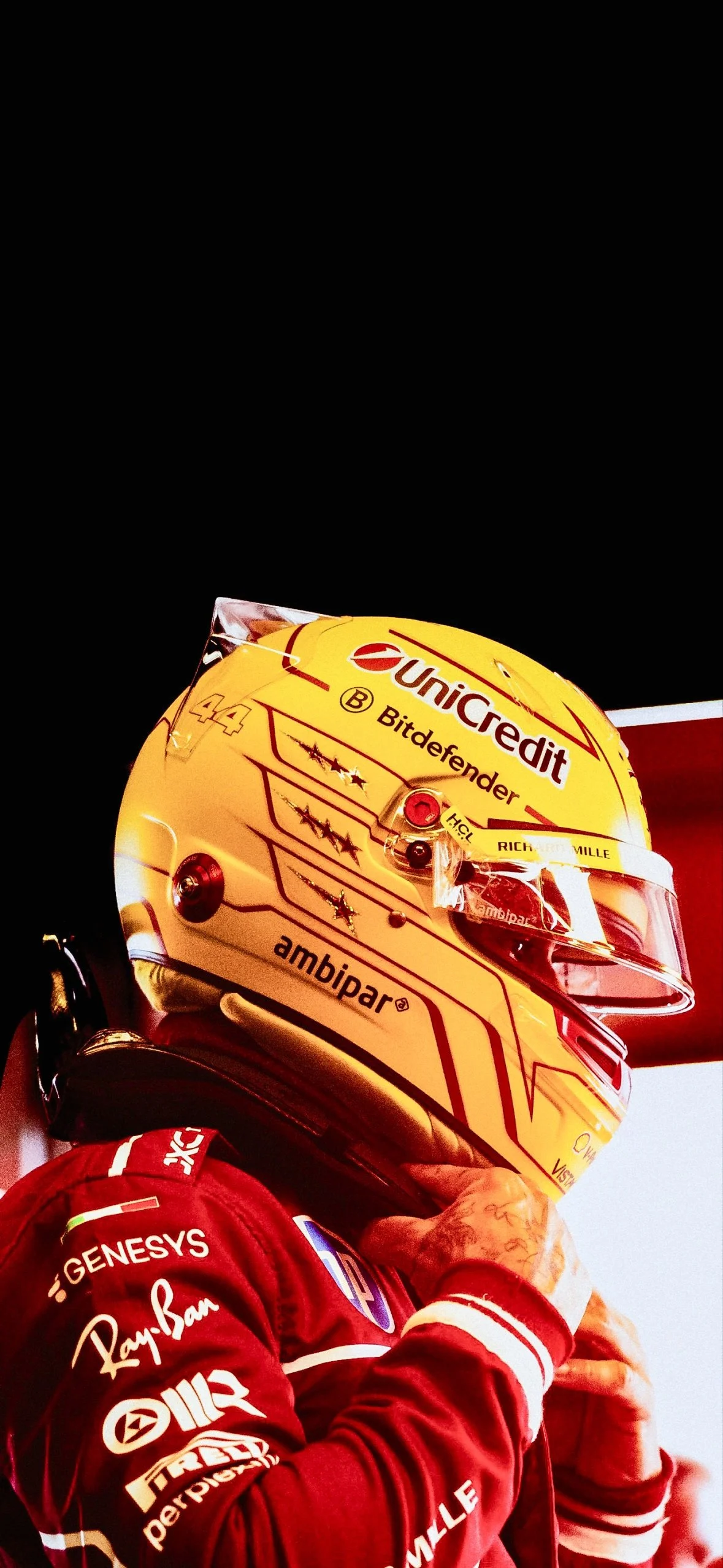 Lewis Hamilton Ferrari F1 Wallpaper (2025) – Free Download | F1 Ocean