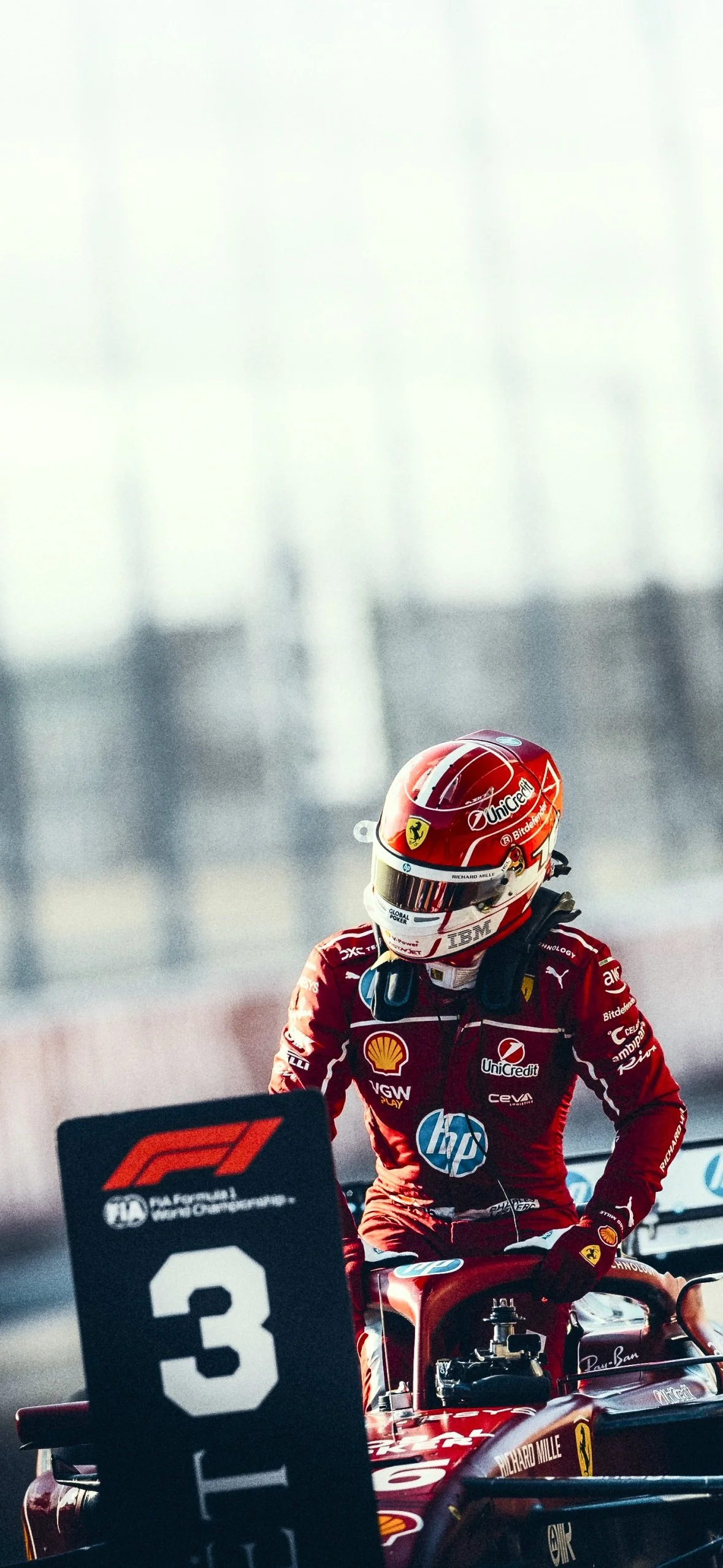 Charles Leclerc Ferrari F1 Wallpaper (2025) – Free Download | F1 Ocean
